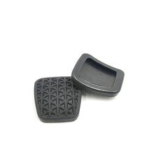2 Stuks Rubber Pedal Pads Rem Koppeling Cover Case Vervangingen Voor Automobiles Auto 'S Voertuigen Interieur Pedalen