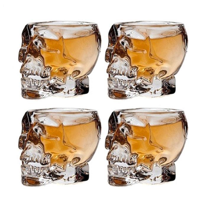 Skull Cup Skeletal Barware High Gothic