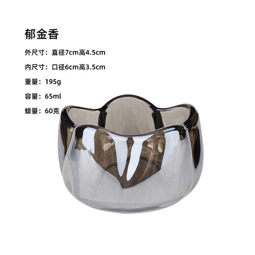 Crystal Tea Light Candle Holders Modern Party Craft Luxury Votive Candlestick Transparent Tabl Glass Bougeoir Home Decoration: Style2