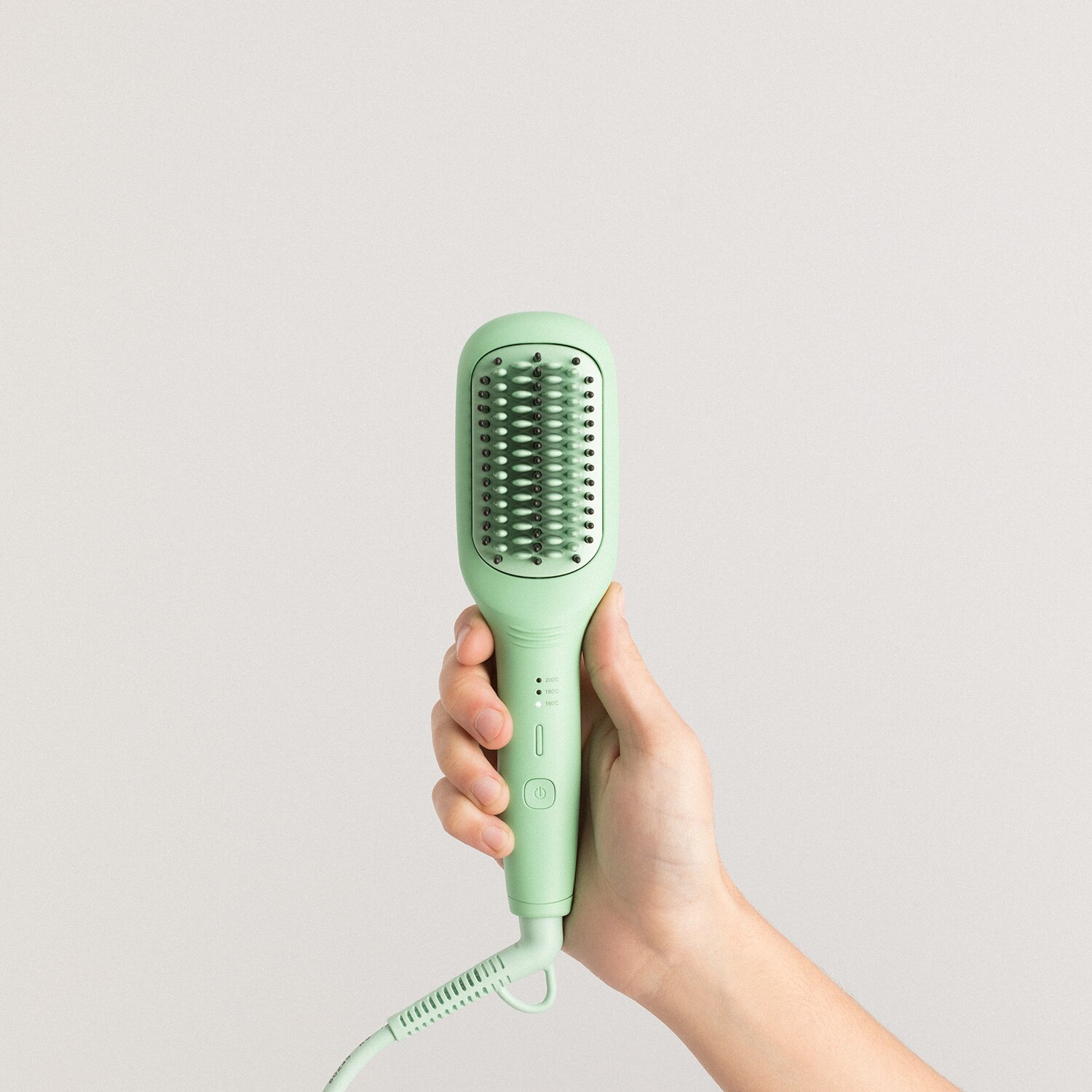 CREATE - DREAM BRUSH - Cepillo eléctrico compacto, Alisador Eléctrico, Cepillo de Pelo, Fácil de Usar, 160º, 180º y 200º, Ligero