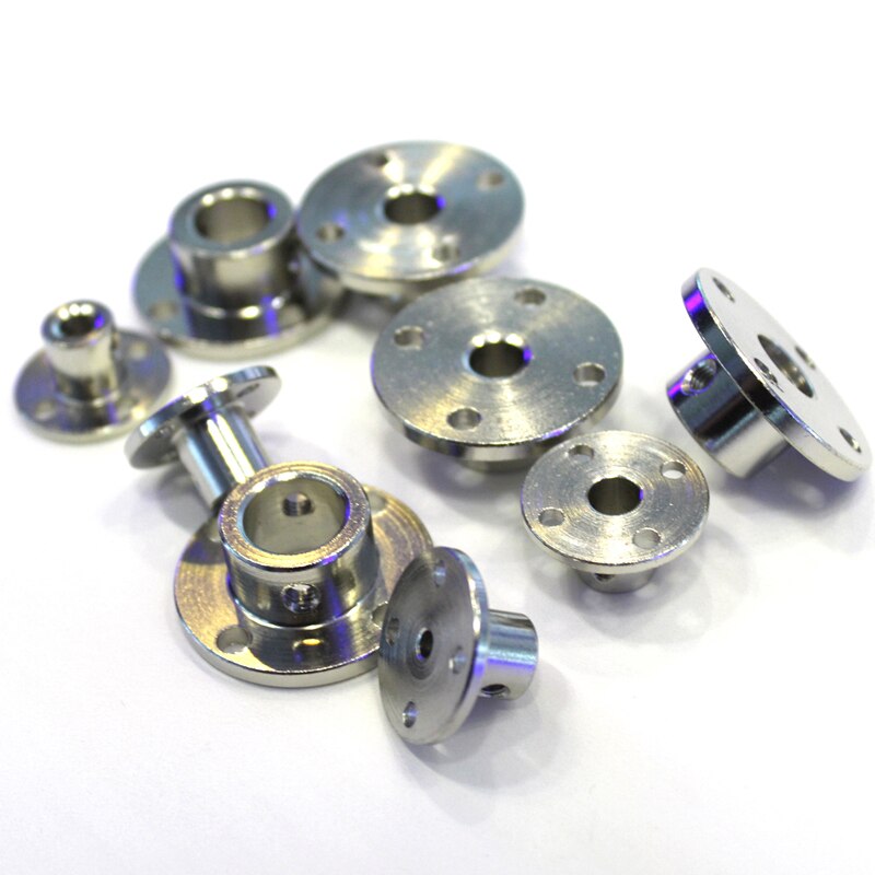 45# steel Rigid Flange coupling 8mm diy Metal coupling flange plate 3 4 5 6 7 8 10 11 12 mm