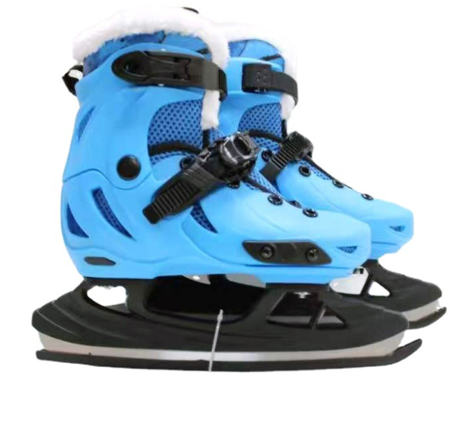 Patins de hockey sur glace réglables pour l&#39;extérieur, une pièce, pour adultes et enfants: 1 / 38-41
