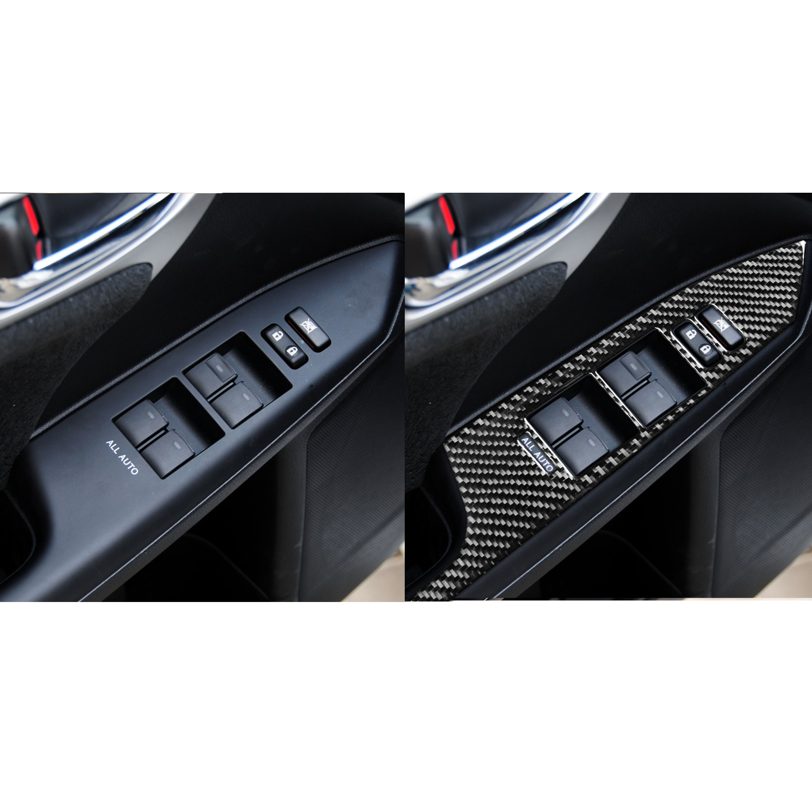 Pegatina de fibra de carbono para ventana Interior de Lexus CT 200h, , , , , , , , accesorios