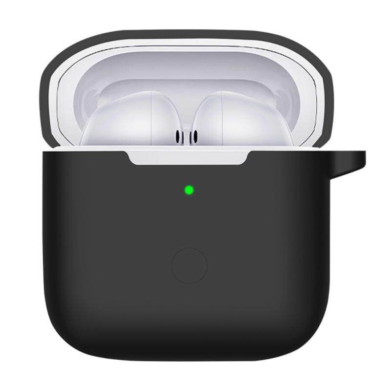 Silikon bloothooth øretelefondeksel til xiaomi redmi knopper 3 etui beskyttende skall til redmi knopper 3 hodetelefon чехол med krok