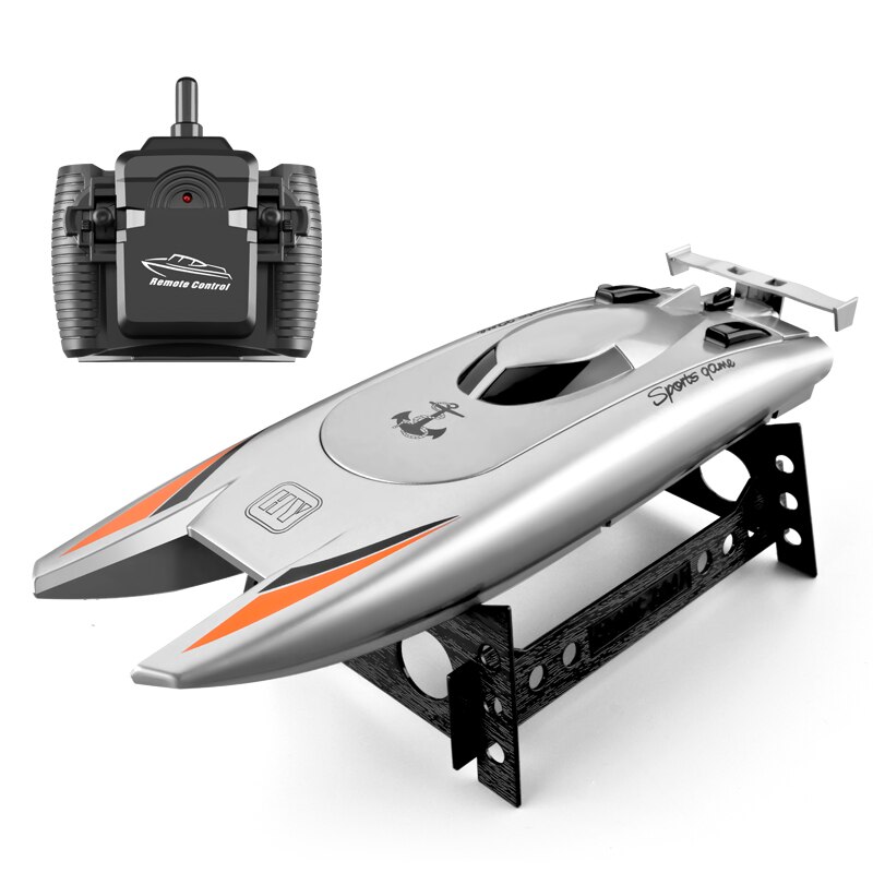 Nopea rc -vene 2.4 ghz: n kauko -ohjainvene kaksimoottorit 30km/h 25 minuutin vedenpitävä rc -aluksen pikavene sähköiset lelut