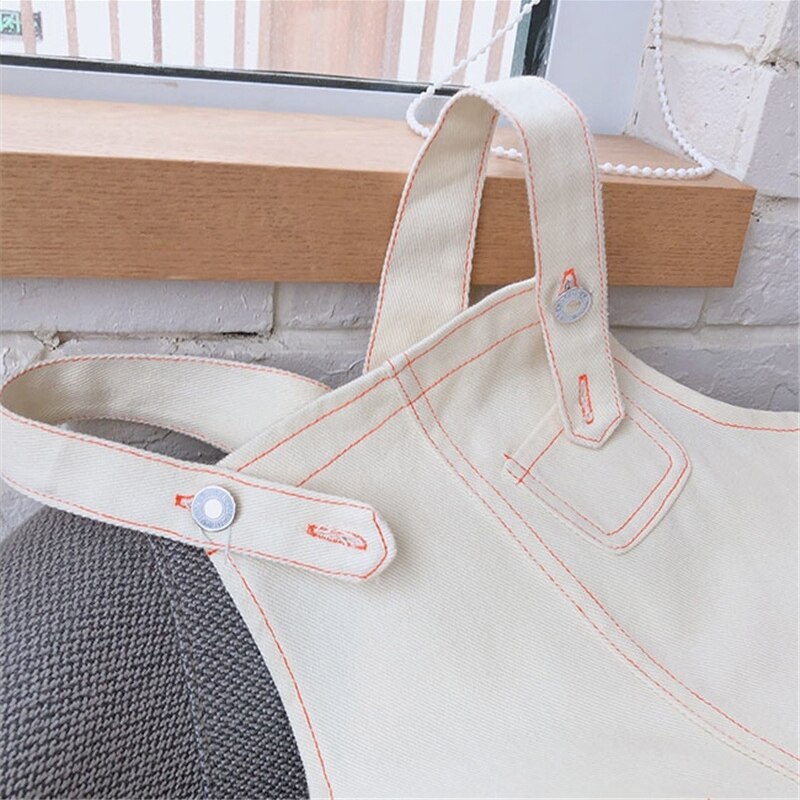 Meisjes Lente Kleding Koreaanse Denim Overalls Leuke Loose Casual Jumpsuits Zachte Bretels Broek Kinderen Een Stuk Pak