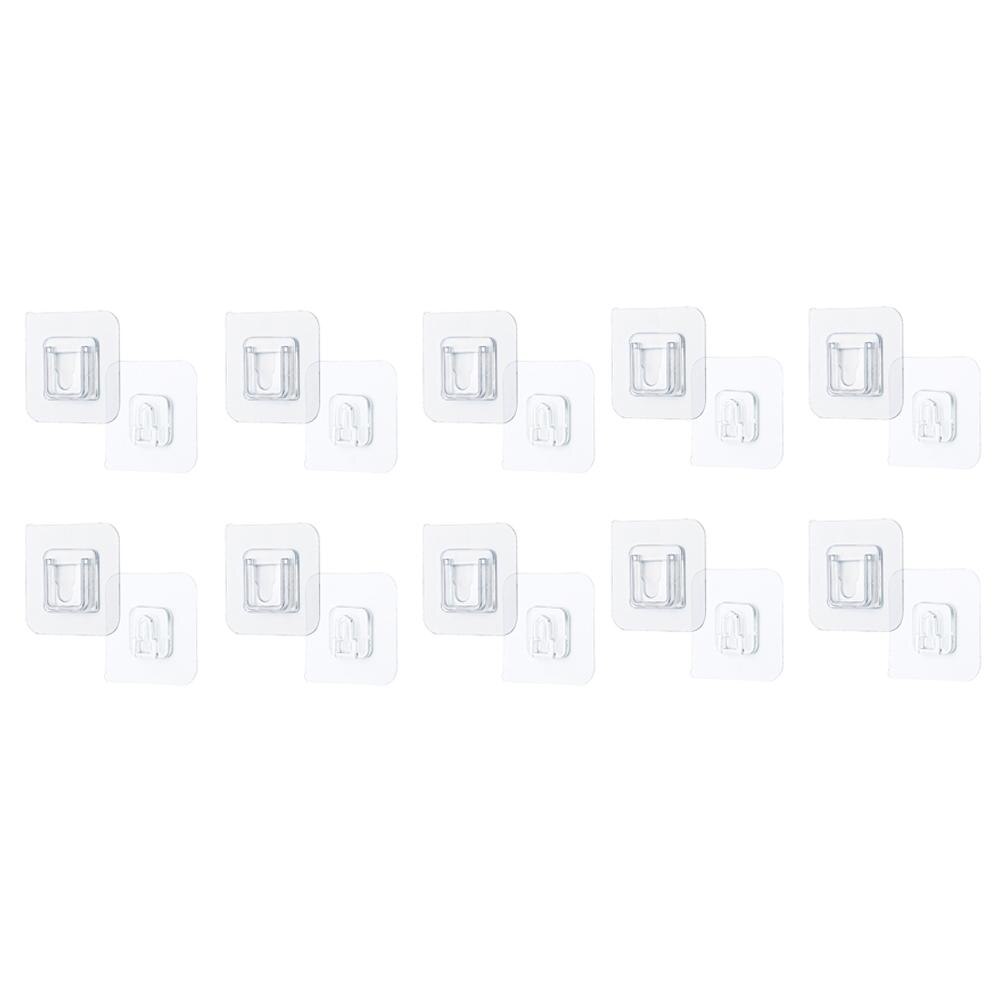 50 40 30 20 12 10 6Pcs Dubbele Kleefband Muur Hake Grandado 50-40-30-20-12-10-6pcs-dubbele-kleefband-muur-hake-grandado