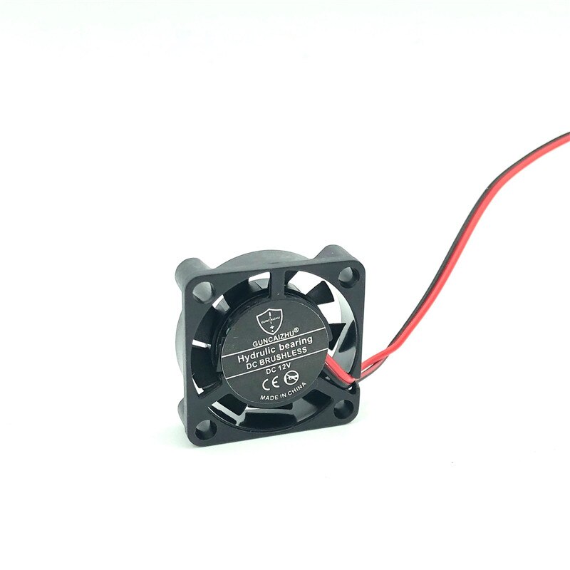 GUNCAIZHU 25mm Brushless Cooling Fan 12V 5V DC Mini Fan Cooler high speed 11870RPM 2.5cm micro fan heatsink 2507 25x25x7mm