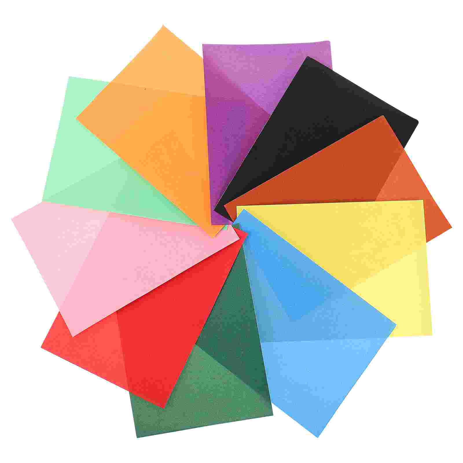 20 Pcs Painting Paper Colorful Drawing Paper Kids Painting Paper DIY Art Supplies