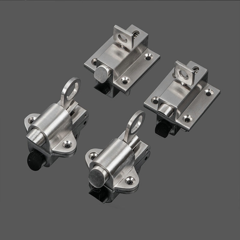 Loquet/boulon automatique à fermeture automatique, pour porte de balcon et fenêtre, quincaillerie de porte à ressort, en acier inoxydable