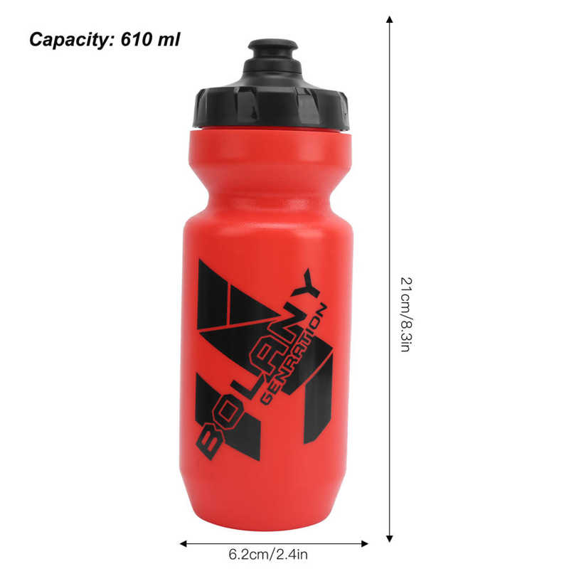 BOLANY 610ML Bike Water Bottle Bike Water Bottle Leak-proof Cup Portable Kettle Water Bottle Drinkware Outdoor Sports Drink Jug
