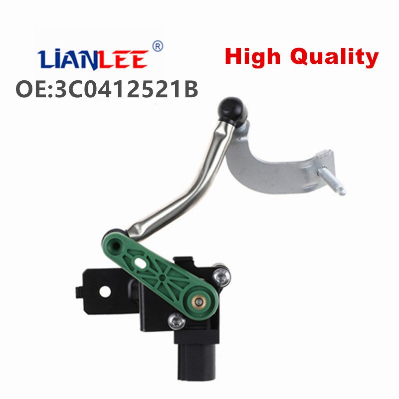 Front Left/Right Car Headlight Level Sensor 3C0412521B 3C0412522B For VW Golf Tiguan/Passat CC EOS/Rabbit GTI Accessories: Front Left (FL)