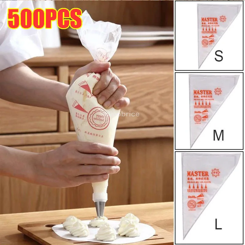 Wegwerp Deegzakproducten Voor Cakes Piping Cake Slagroom Spuitzak Keuken Bakaccessoires Cake Designtips Tools