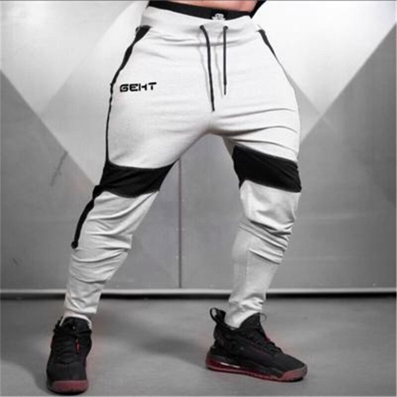 Heren Joggers Casual Broek Fitness Mannen Sportkleding: A433