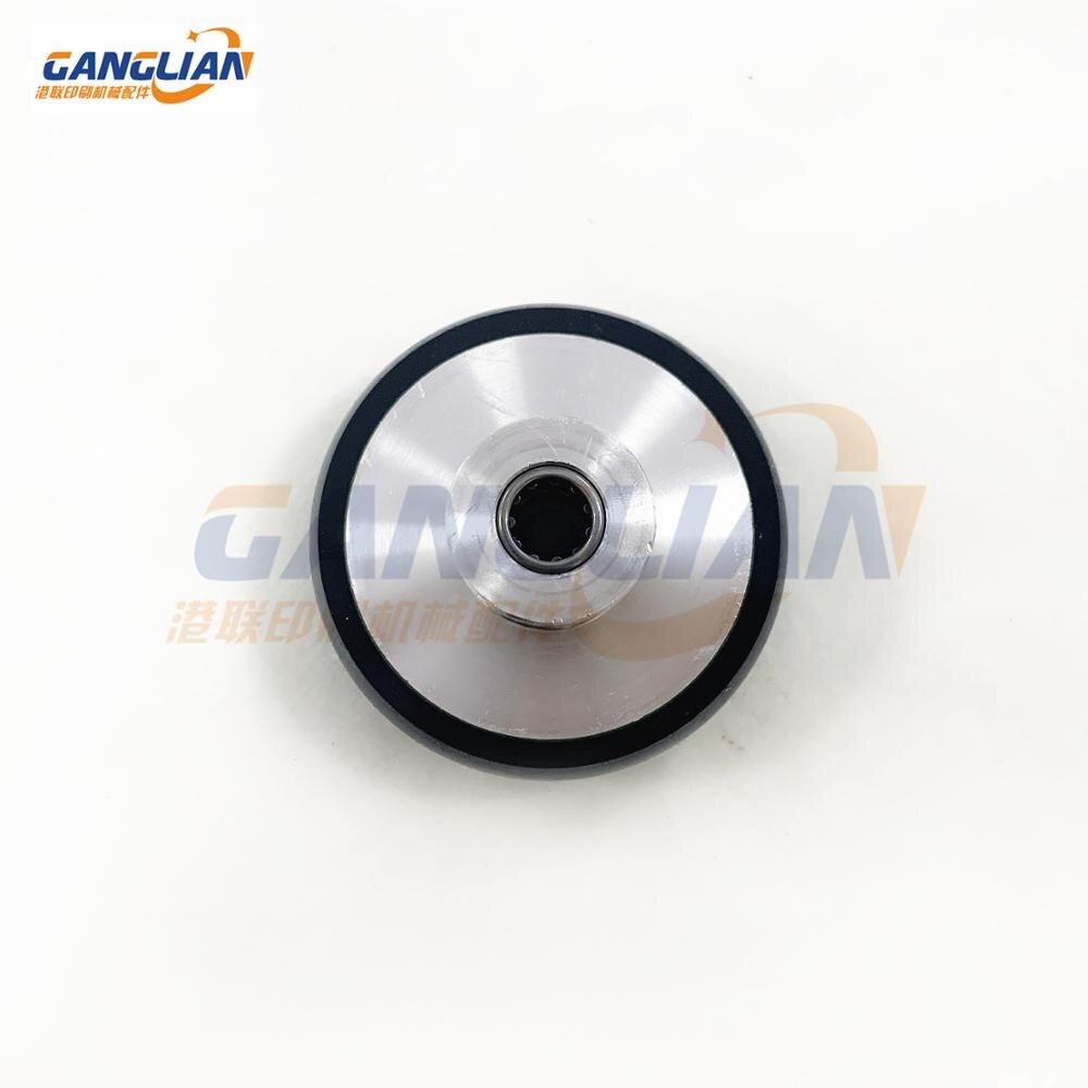 2 Pieces KBA Rubber Wheel 60X8X16X35mm Printing Machine Spare Parts