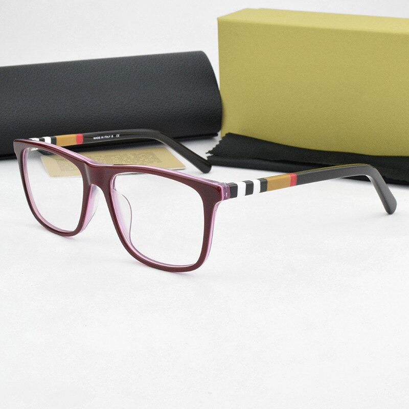 Optische Glazen Frame Vrouwen Computer Bijziendheid Brillen Frames Mode Vierkante Bril Frames Voor Vrouwen BE2209 Nerd: C5