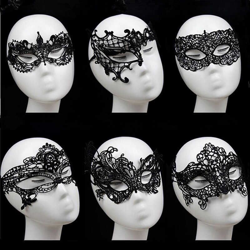 Oogmasker Sexy Kant Venetiaans Gemaskerd Bal Halloween Party Kostuum