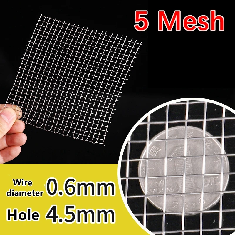 4-500 mesh metalen filternet van voedingskwaliteit 304 roestvrij staal voor thuis, keuken, water, voedsel, bonenpoeder, oliefilter, filtratie: Groente