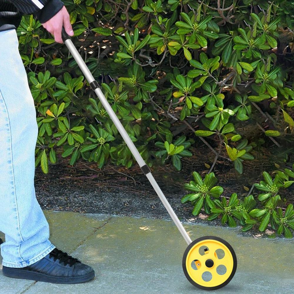 Stable Distance Measuring Meter Wheel Hand-held Distance Surveying Rangefinder Portable Counter Surveyor Tool