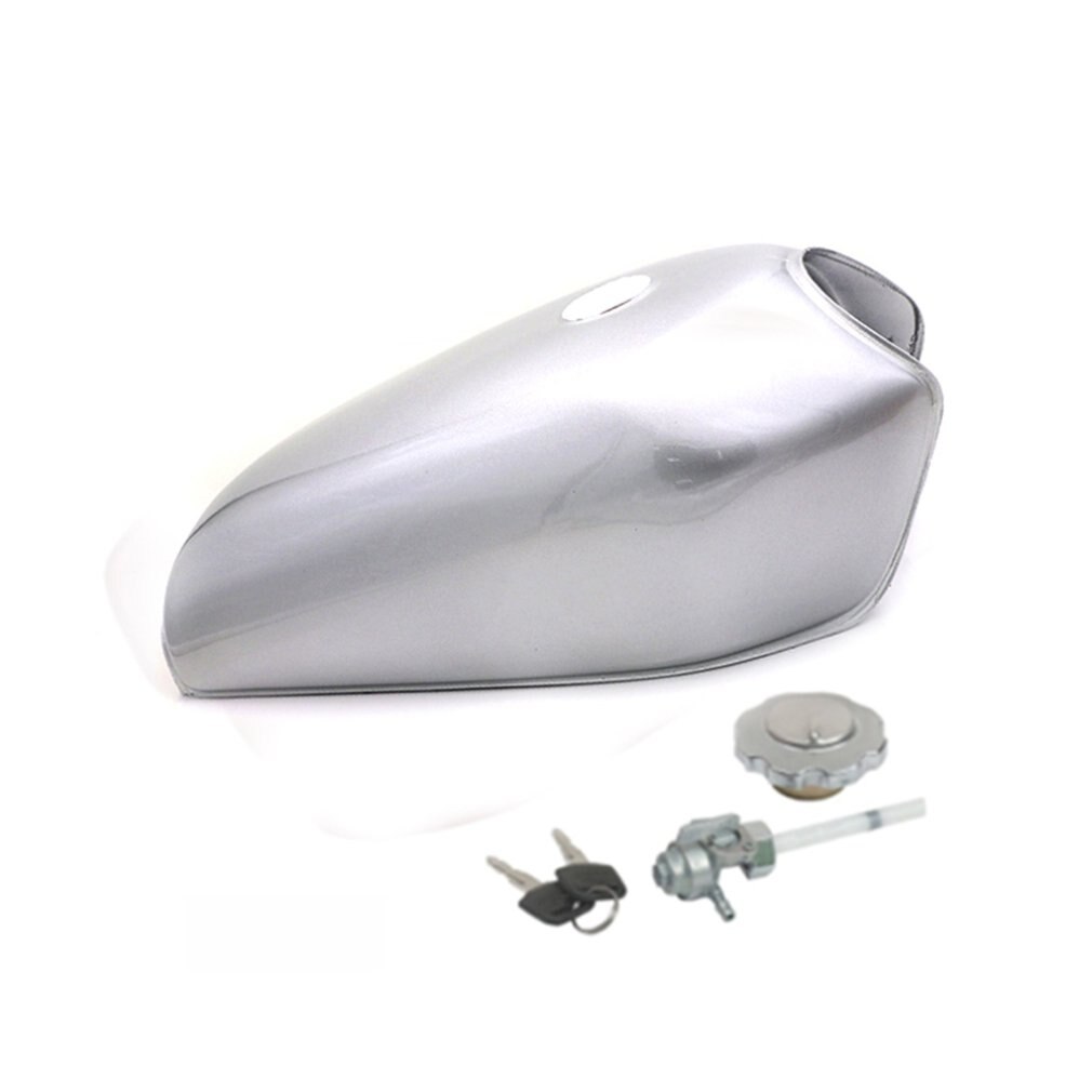 Motorsykkel drivstofftank universal retro holdbar praktisk og praktisk metall  cg125 motorsykkel drivstofftank