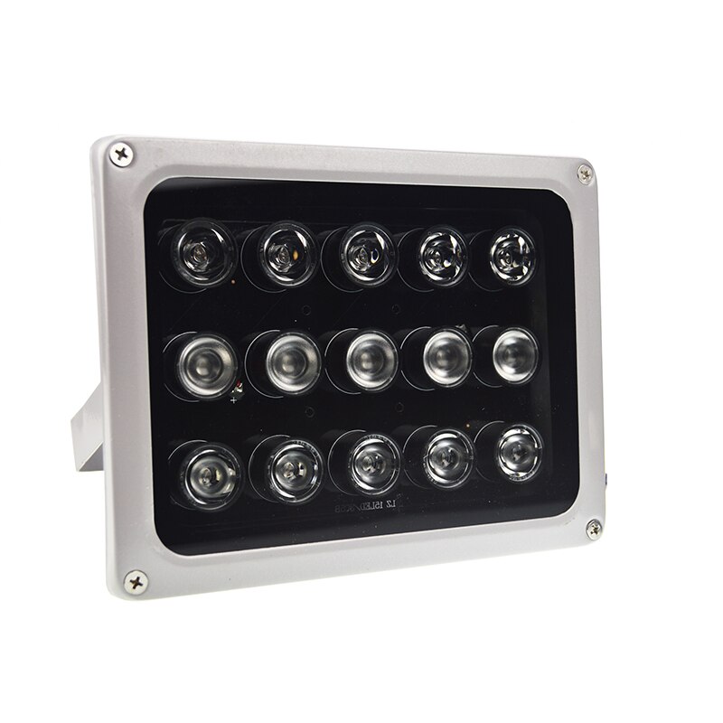 AC 220V 15Pcs Array IR illuminator infrared lamp CCTV Camera Fill Light IR Outdoor IP65 Waterproof Night Vision for Camera