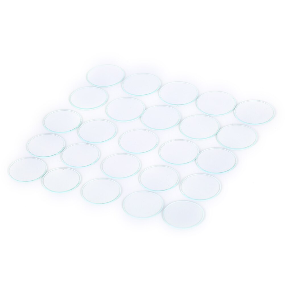 5 stk til reparation af ur str. 36mm/37mm/38mm/39mm/40mm urglas anti-ridse transparent rund krystal glas del