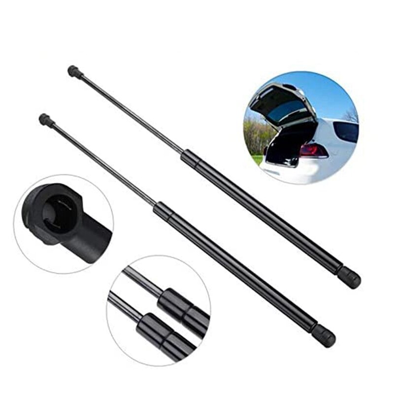 2Pcs Car Tailgate Boot Gas Struts Support Lifters for-Polo Hatchback 9N 2001 6Q6827550C