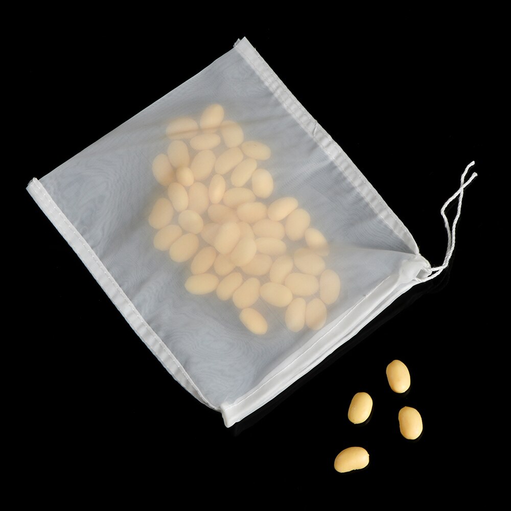 1pc fina nylonnät siktar silar mat special mutter mjölkpåse kaffe filter ostduk vin sil matlagning durkslag accesso