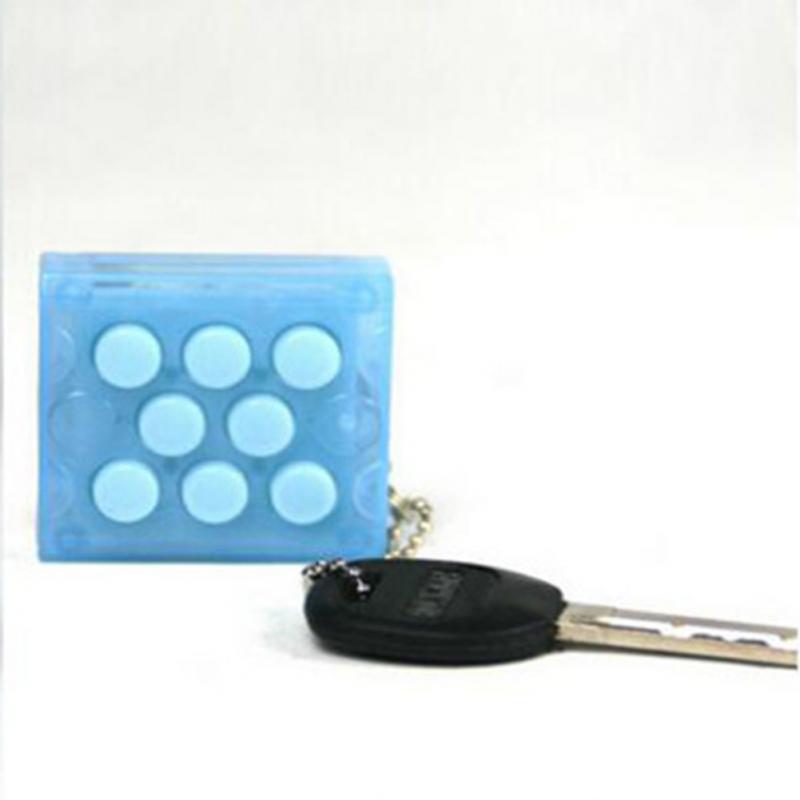 Anti Stress Toys Electronic Bubble Wrap Keyring Infinite Keychain Funny Press Type Toy