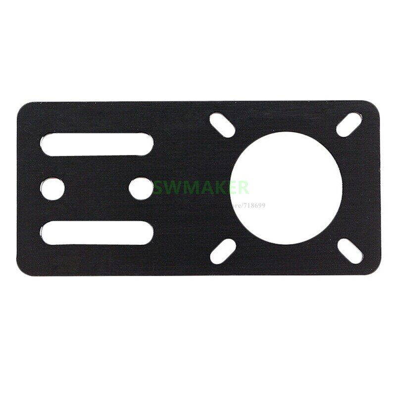 1pcs NEMA17 stepper Motor Mounting Plate Openbuilds V Slot motedis motor plate for Nema 17 Stepper Motor 3D Printer CNC part: Default Title