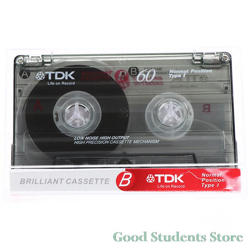 60 Minutes Blank Magnetic Audio Tape Standard Cassette Blank Tape Player Empty Music Recording Audio Accessories