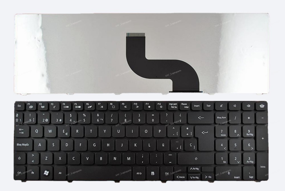 SP Spaanse Teclado Toetsenbord Voor Packard Bell PEW96 TK11BZ TK13BZ TK36 TK37 TK81 easynote TE11HC LX86 TX86 Laptop Zwart