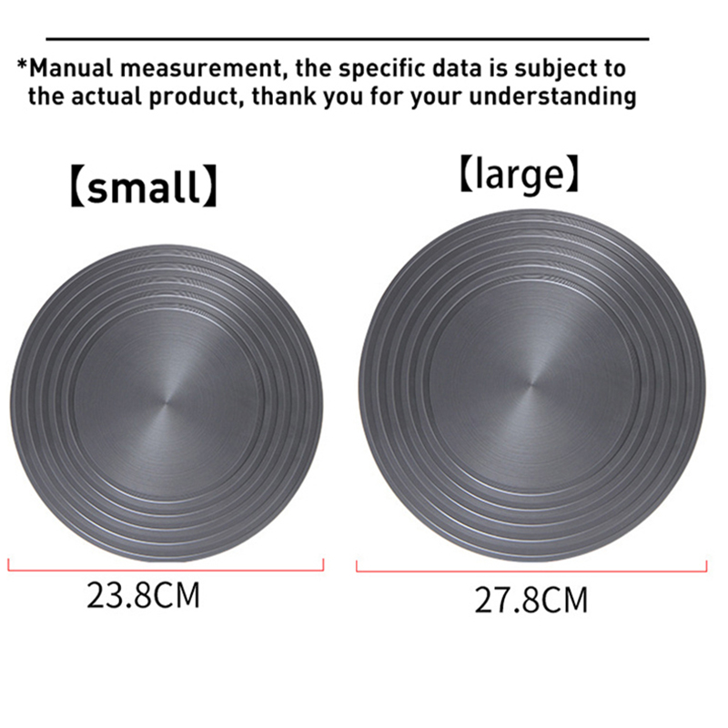 Household Thaw Board Tray Heat Transfer Conduction Plate Fast Defrosting Plate Food Plates Gas Top Kitchen Tools For Pot Protect: 4mm thick / large