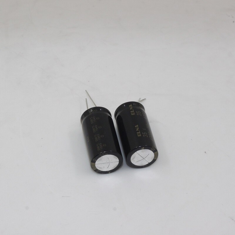In-line Capacitor ELNA RA3 Audio Electrolysis 4700UF 35V Direct Plug Electrolytic Capacitor