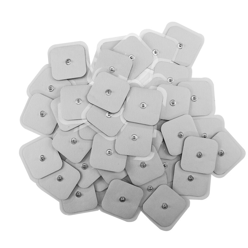 50Pcs Tientallen Elektroden Elektrode Pad Voor Zelfklevende Elektrode Patches Voor Tientallen Therapie Machines Fysiotherapie: Default Title