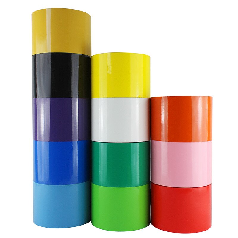 7.2cm x 70m BOPP Adhesive Tape Colorful Packaging Tapes Plastic Sealing Packer Tape Packaging Parcel Tapes Office Supplies
