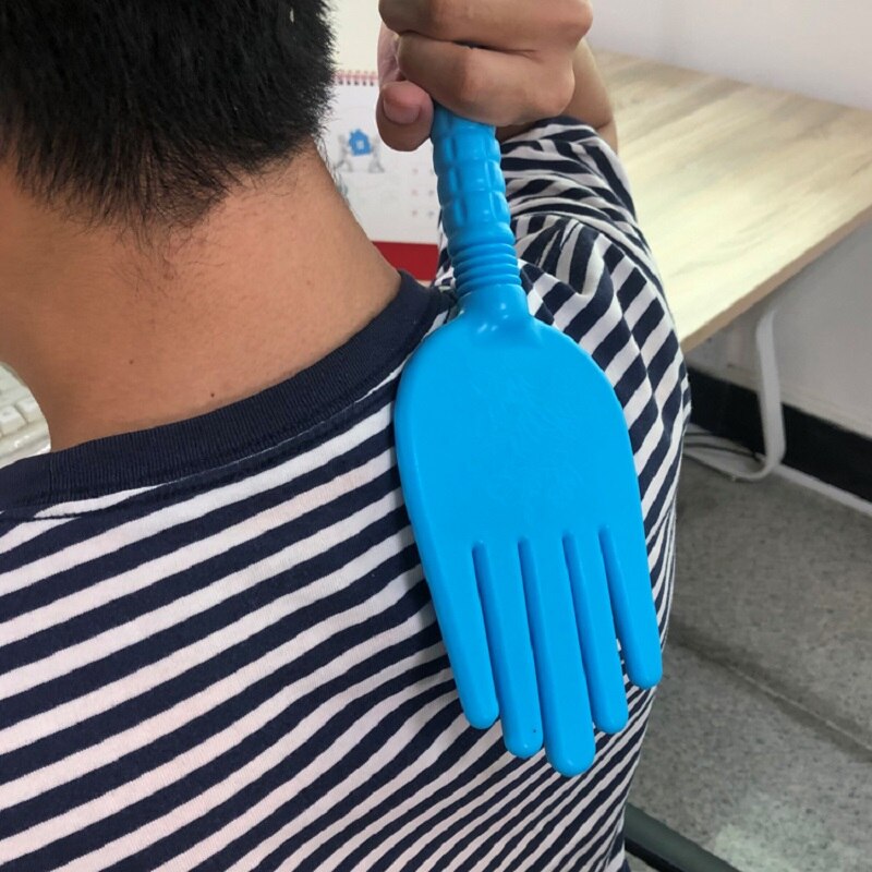Silikon massager klapp flytande punkt hand stick helkroppsbehandling bärbar lindra trötthet avslappning hälsovård verktyg terapi