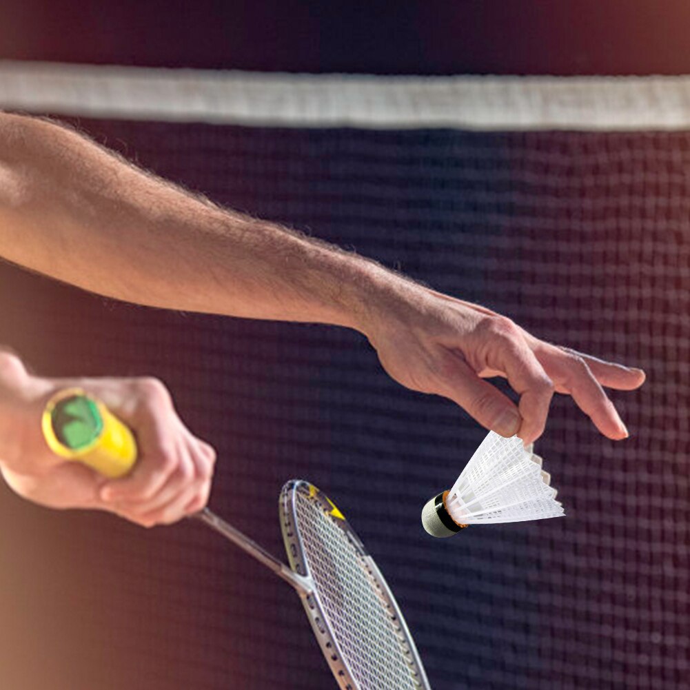 Indoor Outdoor Indoor Gym Sports Equipment Plastic Badminton Shuttlecocks White Multi-function Equipment for Exercise