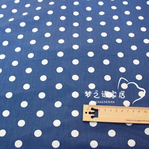 160cm * 50cm blue dot hond baby kids Katoenen Stof Bedrukt Doek Naaien Quilten beddengoed kleding gordijn patchwork stof: C