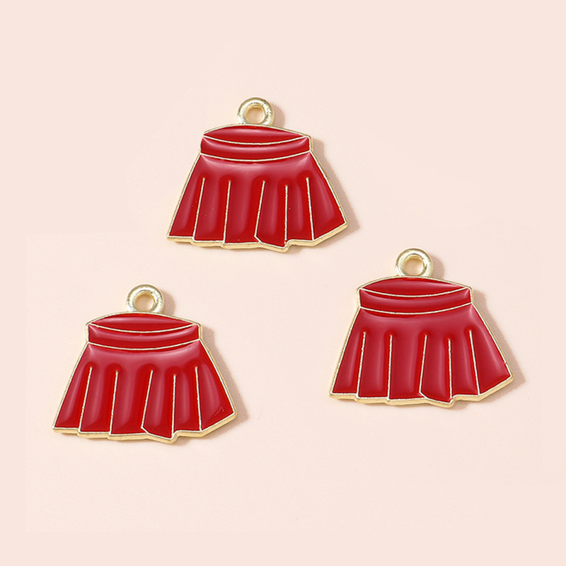 10 Uds. De dijes esmaltados para ceremonia de graduación, profesora, estudiante, mortero, collares, pendientes, accesorios para hacer joyería DIY: Chapado en oro antiguo