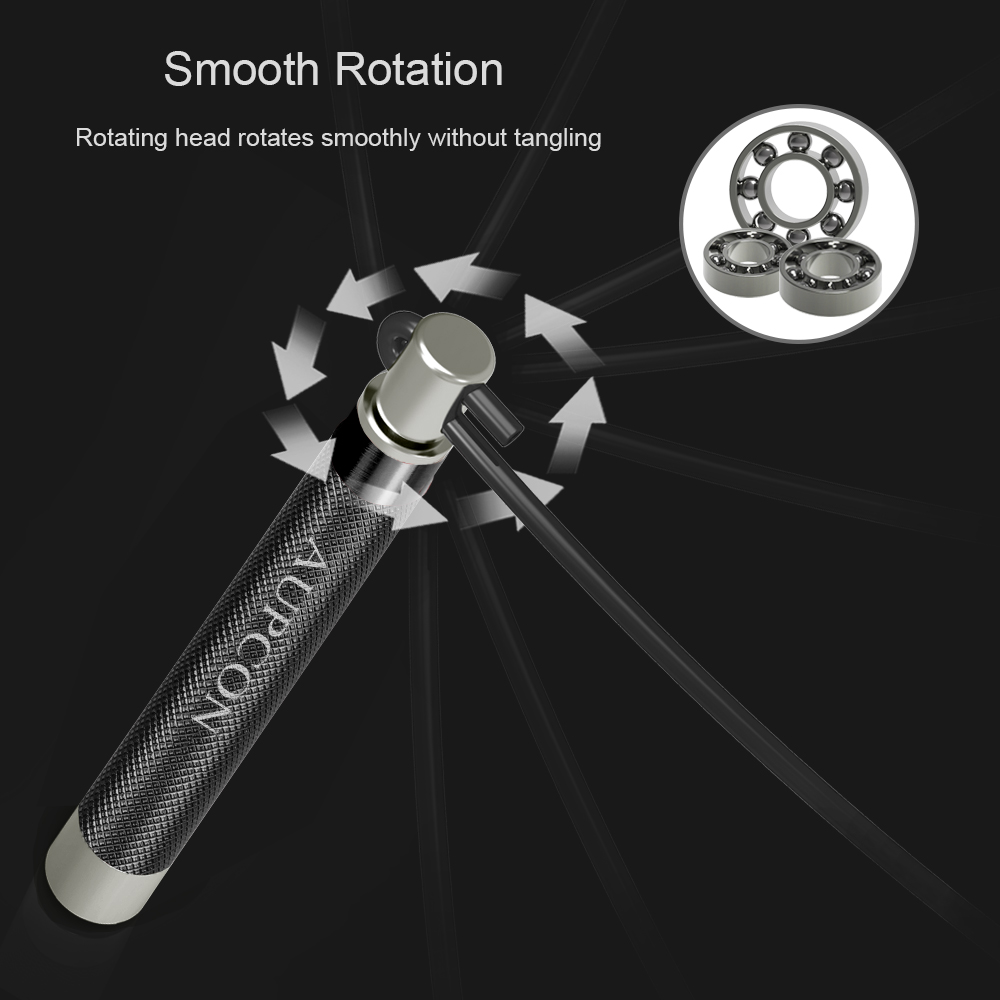 Crossfit Speed Jump Rope aluminium sports equipment for women and men in cardio training workout