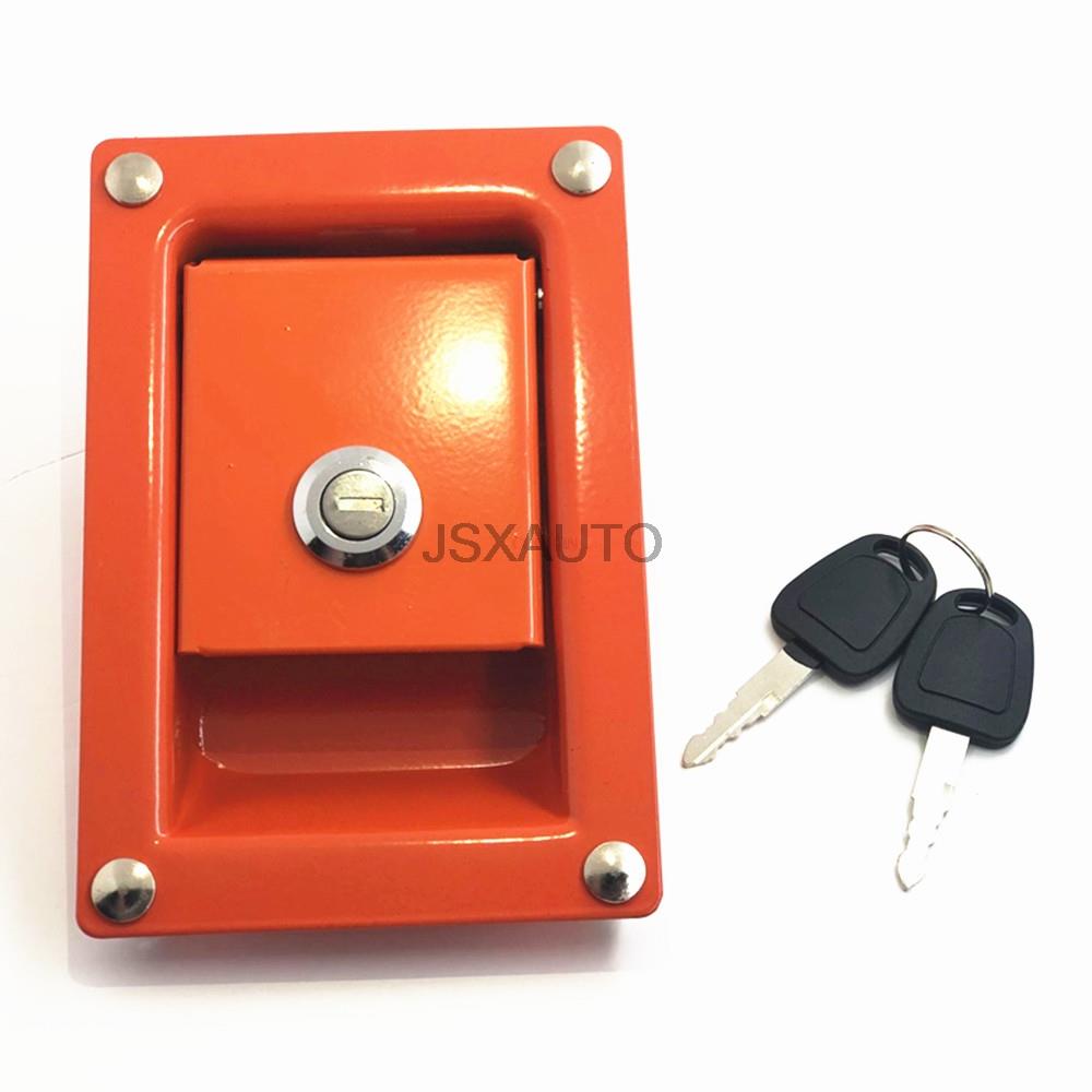 Excavator Side door lock Side cover lock Hydraulic pump door lock Excavator Accessories for DAEWOO DOOSAN DH