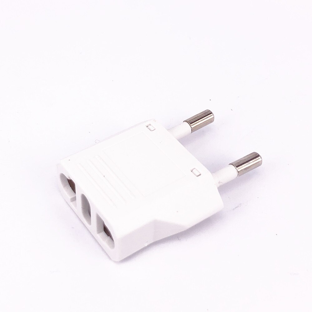 Vs Naar Eu Plug Adapter Converter Amerikaanse Japan Euro Europese Type C Travel Adapter Power Elektrische Stopcontacten Stopcontact: WHITE