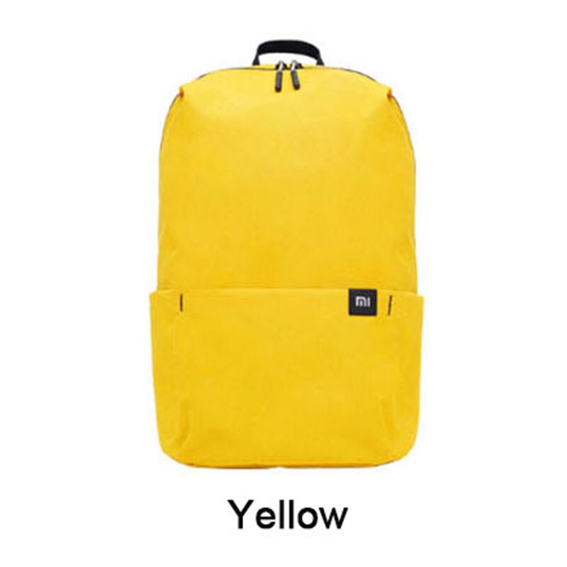 Xiaomi-mochila Original Mi10L impermeable para hombre y mujer, bolsa pequeña deportiva colorida para el pecho, unisex, para viaje y camping: 20L Yellow