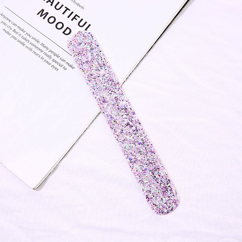 4 Stks/set Pailletten De Mermaid Armbanden Glitter Slap Armbanden Voor Meisjes Suède Backing Sparkly Snap Armband Set: 13