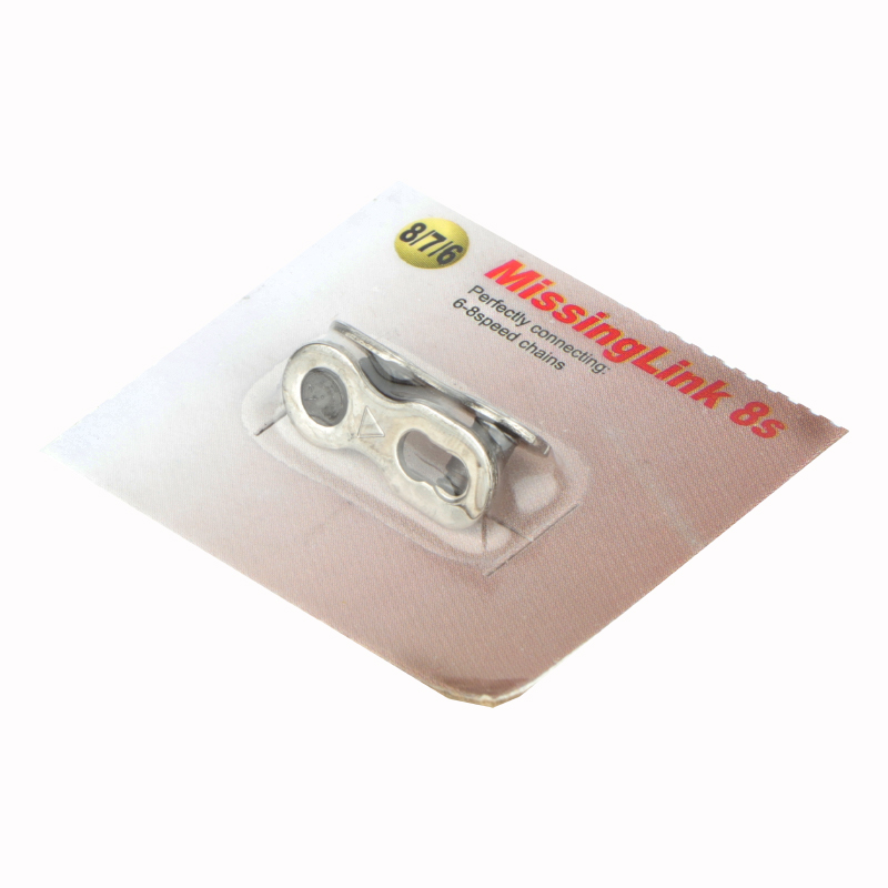 Bicycle Quick Link Chain Soothing 12V Bike Paired Chains Joints Magic Buttons Current Power Link 6/7/8/9/10/11/12 Speed: 6 7 8v silver 1pair