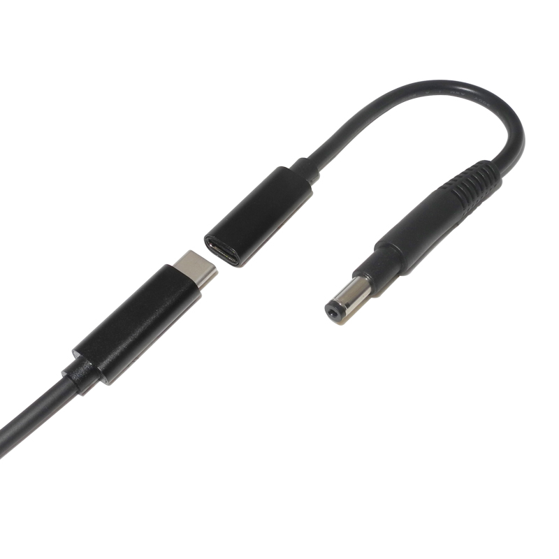 65W PD Type C USB 3.1 Power Adapter Cable Female to Power Connector Converter 4.0*1.35 5.5*2.5 4.5*3.0 4.0*1.7m