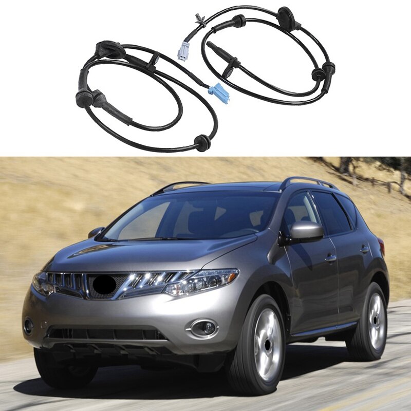 2Pcs Front Left & Right ABS Wheel Speed Sensor for Nissan Murano 03-08 Quest 03-09 3.5L V6 47910-CA000 47911-CA000: Default Title