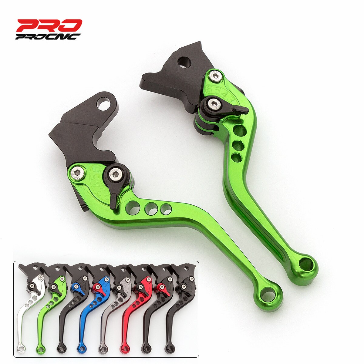 Motorsykkel brems kløtsj spak til kawasaki klr 250 klr 650 klr 650 1991-2007 1992 1993 1994 1995 1996 justerbar motorsykkel spak