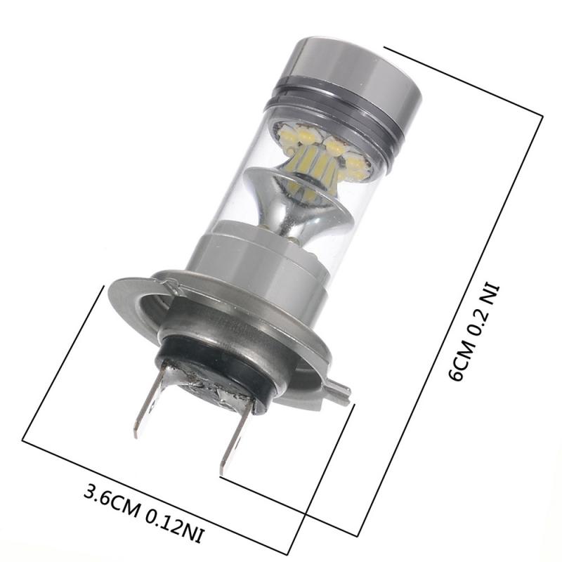 2Stck 100W H4 H7 H1 H11 H3 H8 LED Auto Tagfahrlicht Fahren Nebel Licht Lampe 6000K Auto Fahren Scheinwerfer Hohe Abblendlicht Birne
